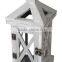 Stand derorative wood candle lanterns