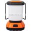 USB rechargeable camping lantern with bank power