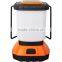 USB rechargeable camping lantern with bank power