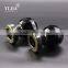 diamond cut knob black enamel antique zinc base glass door pull handle