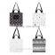 Wholesale men shoulder sling wine printed drawstring shopping tote custom cotton canvas water bag