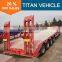 TITAN heavy duty 2 / 3 / 4 axles 120 tons low bed trailer with factory price
