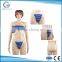 Ladies Disposable Sexy paper Panties & bra set for spray tanning