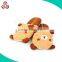 plush funny emoji slipper, novelty child bedroom slipper