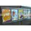 restaurant advertise acrylic sided menu sign holder
