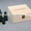 Tube round wooden essential oil box bulk buy form China