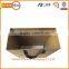 Custom present kraft borwn paper value bag