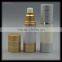 Best selling cosmetic aluminum airless bottle plastic airless pump bottle