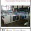 Non woven ultrasonic embossing automatic cutting machine with slitting knives