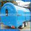 Small or big wheels fast food carts kiosk/food selling car/food street kiosk for salefood truck