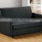 Storage function & KD sofa bed, Contemporary stylish design sofa, black sofa bed