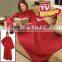 Audlt Solid Snuggie Blanket with Sleeves/TV Blanket