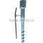 Hot Dipped Galvanized Ground Screw Spike F76 x 1600 mm