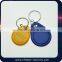 Blank colorful ABS em4001 rfid key tag with smart chip