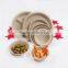 Tree Free Biodegradable Wheat Straw Disposable Hot Soup Salad Deep Paper Bowl