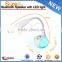 Flexible neck Touch Sensor bluetooth speaker desk lamp with 8W LED