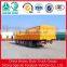 Best price tri axle stake fence livestock gooseneck semi trailer in China for sale