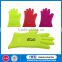 Existing mould silicone BBQ gloves -FDA Food Grade Silicone Oven Kitchen Waterproof BBQ Silicone Glove With Five Finger