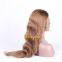 Human hair full lace wig/ body wave full lace wig