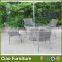 balcony outdoor wicker coffee furniture rattan table and chairs