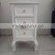 White Three Drawers Wooden Cabinet for Living Room Furnitures