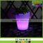 plastic led lighted flower pots for party