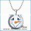 Fashion Eco-friendly Beads Snowman Jewels Christmas Lights Necklace