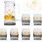 1200ml halloween christmas fruit color printing jug and 6pcs cups set