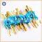 Gold Metallic Plastic Coated Twist Tie Wire for Bread Bag Clip