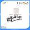 Polished chromed 20mm italian radiator valves