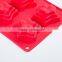 New design Five-pointed star silicone bakeware mold,pastry tools,cupcake cake pan mold