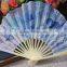 Bamboo foldable fan wholesale