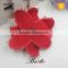Pretty wholesale handmade kids red shoe flower