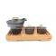 Contracted style office home bamboo tea tray bamboo tea tray