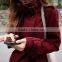 winter newest woolen coats long overcoats with sashes in for adults women