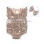 100%organic cotton wholesale baby sequins romper short sleeve cotton baby rompers