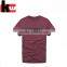 Custom High Quality Men Plain T-shirt with Pigment Print 100% Cotton Tee Shirts for Man