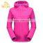 Twill Weave 100% Polyester Jackets Women 2017 Spring