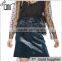 2017 OEM Spring Elegant High Waisted Velvet Wrap Around Skirt