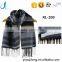 Factory Supplier Newest Strip Pashmina Scarf From Manufacturer