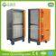 high voltage kitchen cooling lampblack smoke fume electrostatic particle collector air cleaners filtration