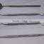 stainless steel dental teeth cleaning set/ dental hygiene kit