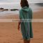 Cotton Terry Bath Robe With Hooded Poncho Beach Towel China Supplier