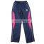 Polyester track pants with side pocket designs for women