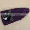 Fur flower women lady headband knitted headband with rex rabbit fur