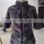 Real rex rabbit fur coat top quality fur fabric women