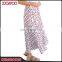 Mature Women Print Floral Maxi Skirt Latest Long Skirt Design