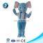 New elephant costume fancy dress realistic latex mascot animal costumes for kids and adult