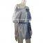 Blue Stripe Top Design Fashion Off The Shoulder Women Loose Sexy Long Shirt Dress