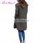 China manufacturer gray blue red autumn winter long sweater cardigan for women